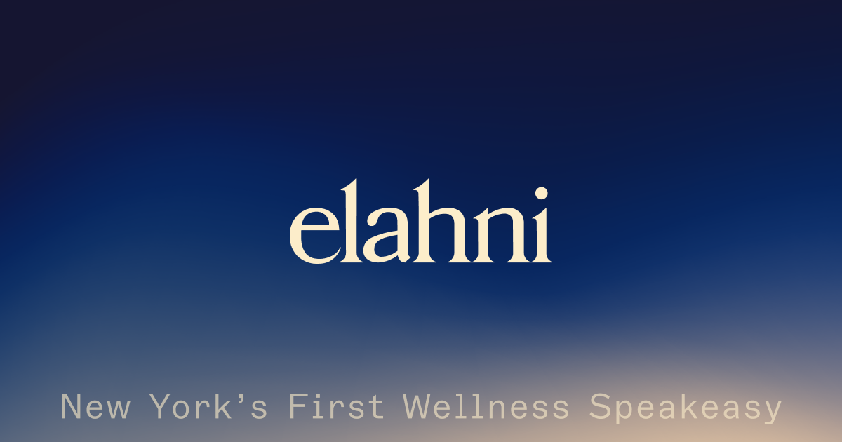 Elahni — recovery studio in New York, NY