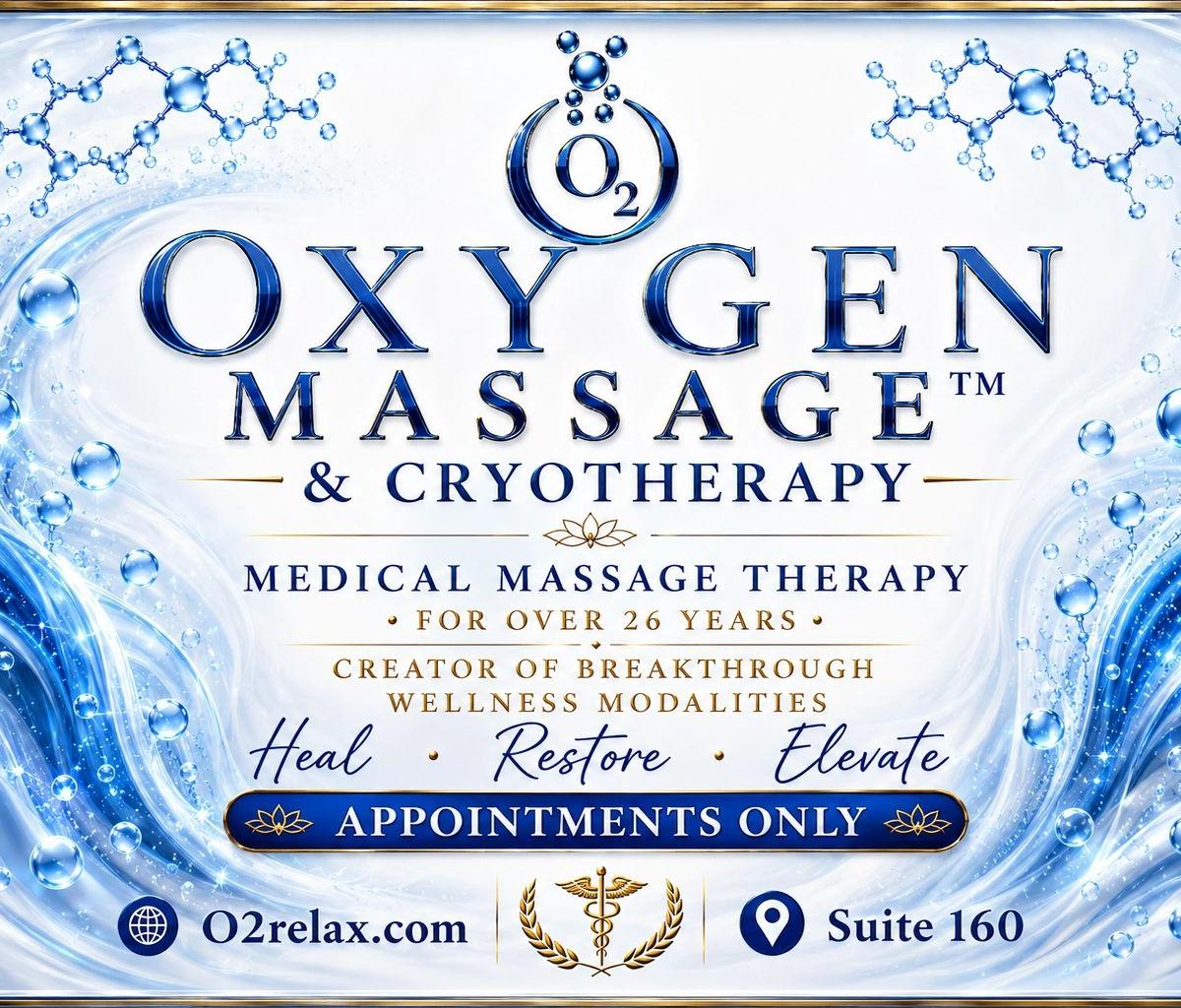 Oxygen Massage™ & CRYOTherapy — recovery studio in North Richland Hills, TX