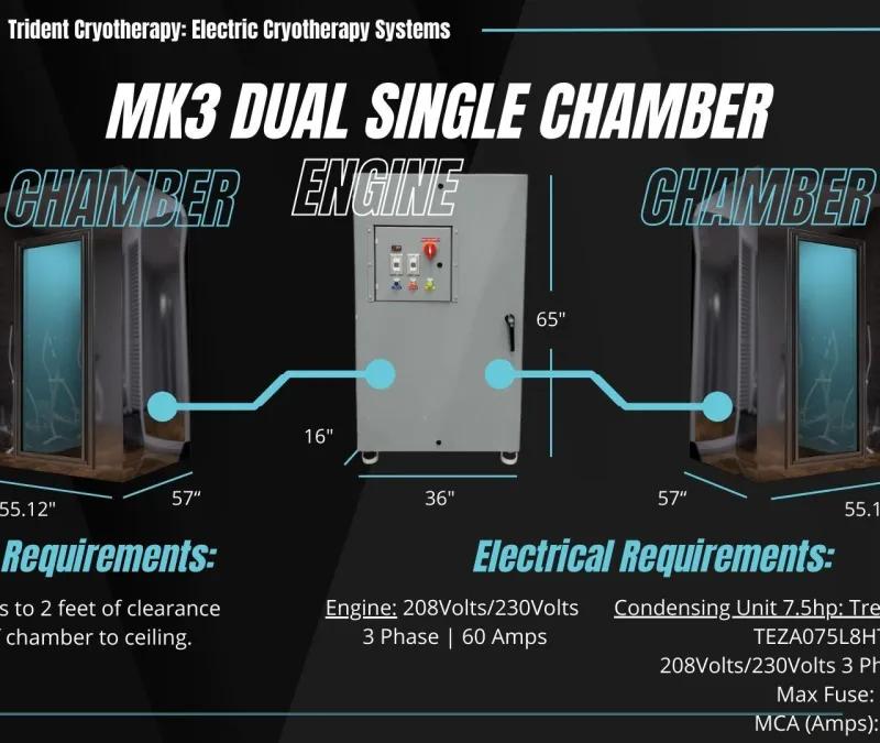 Trident Cryotherapy Trident MK3 Dual-Single Chamber
