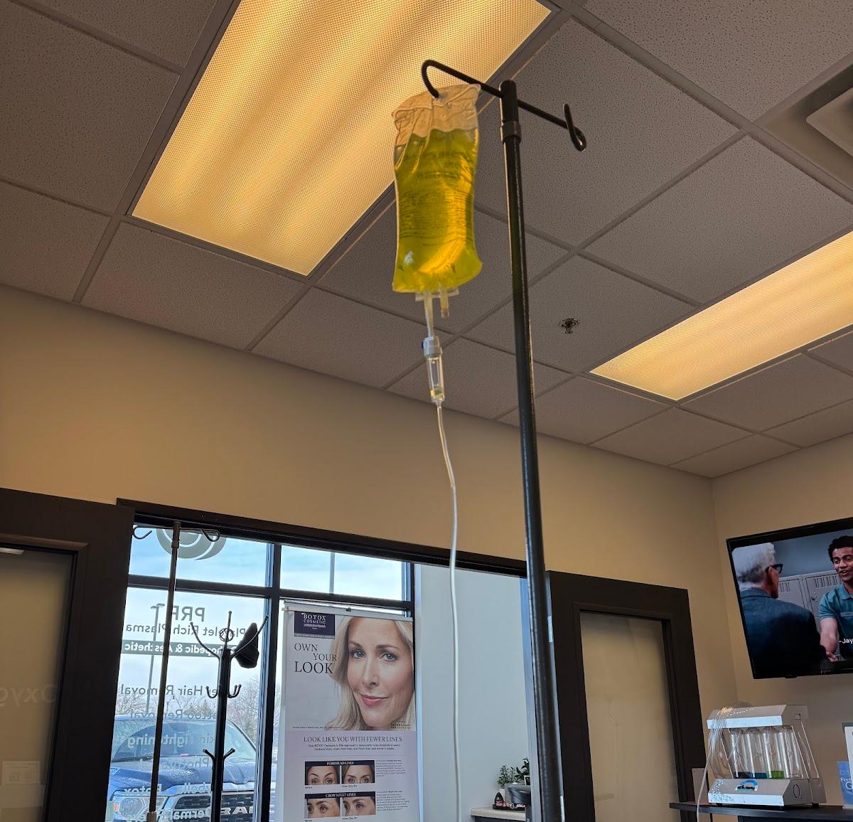 Advanced Medspa IV lounge & Oxygen bar — recovery studio in West Fargo, ND