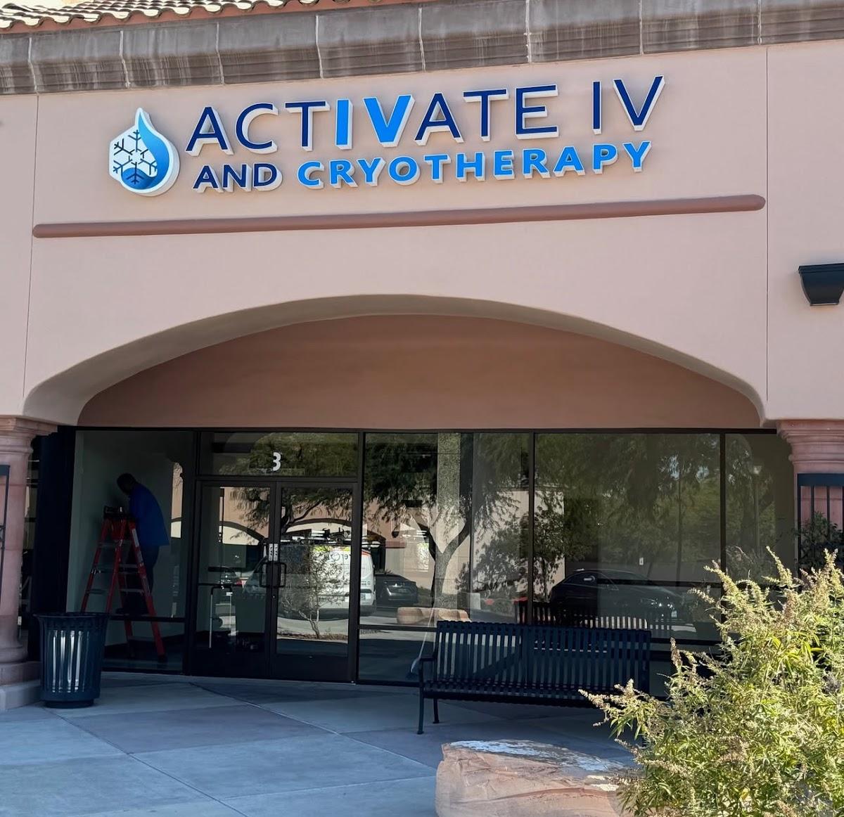 Activate IV and Cryotherapy — recovery studio in Las Vegas, NV