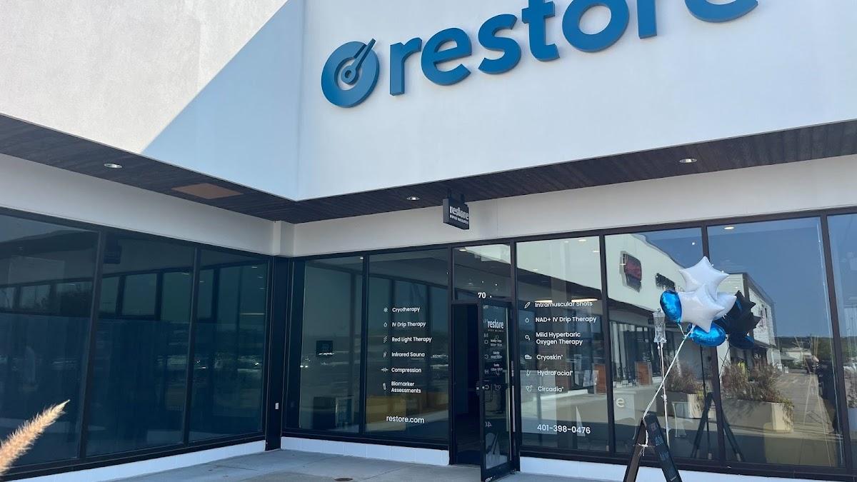 Restore Hyper Wellness — recovery studio in East Greenwich, RI