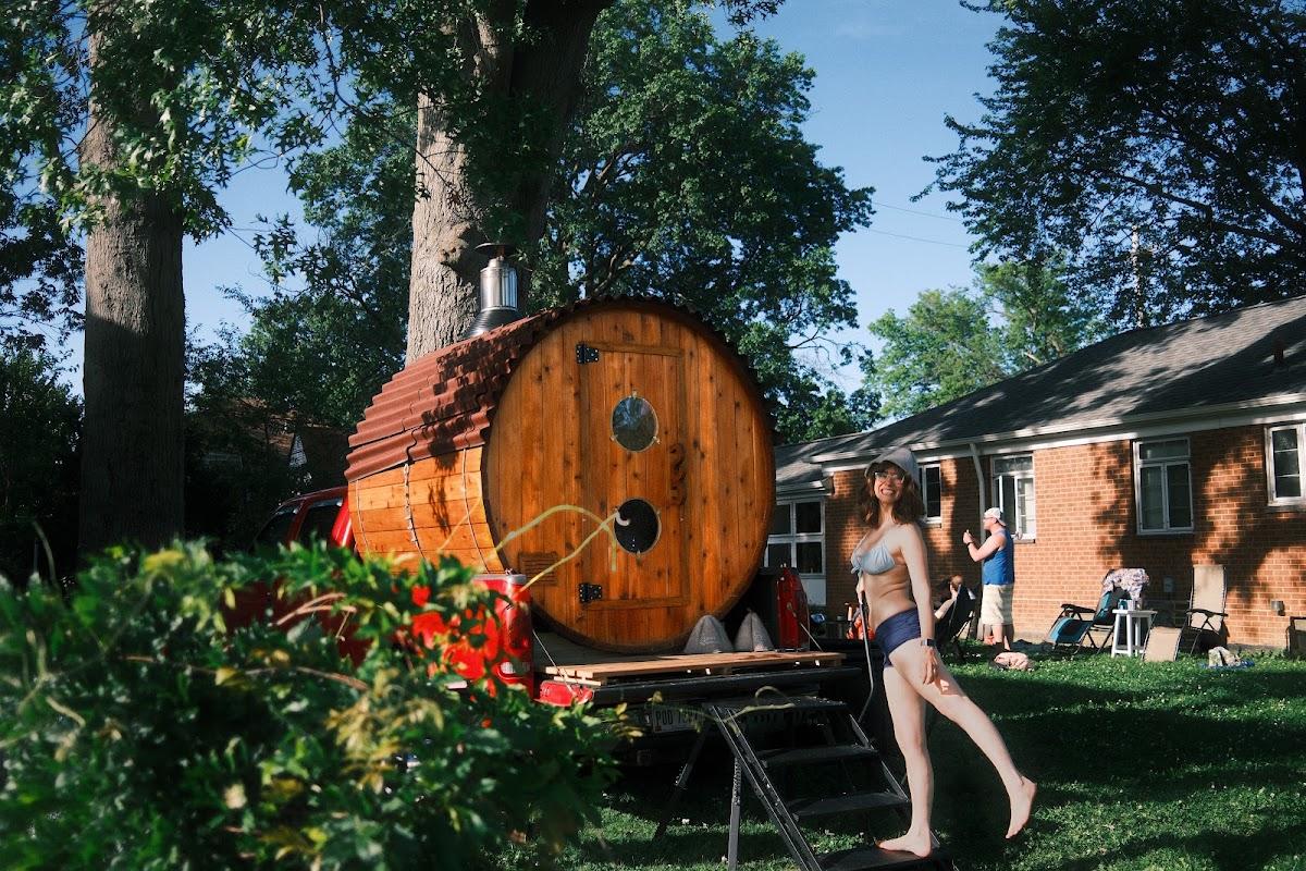 Sauna Cleveland - A Mobile Sauna — recovery studio in Cleveland
