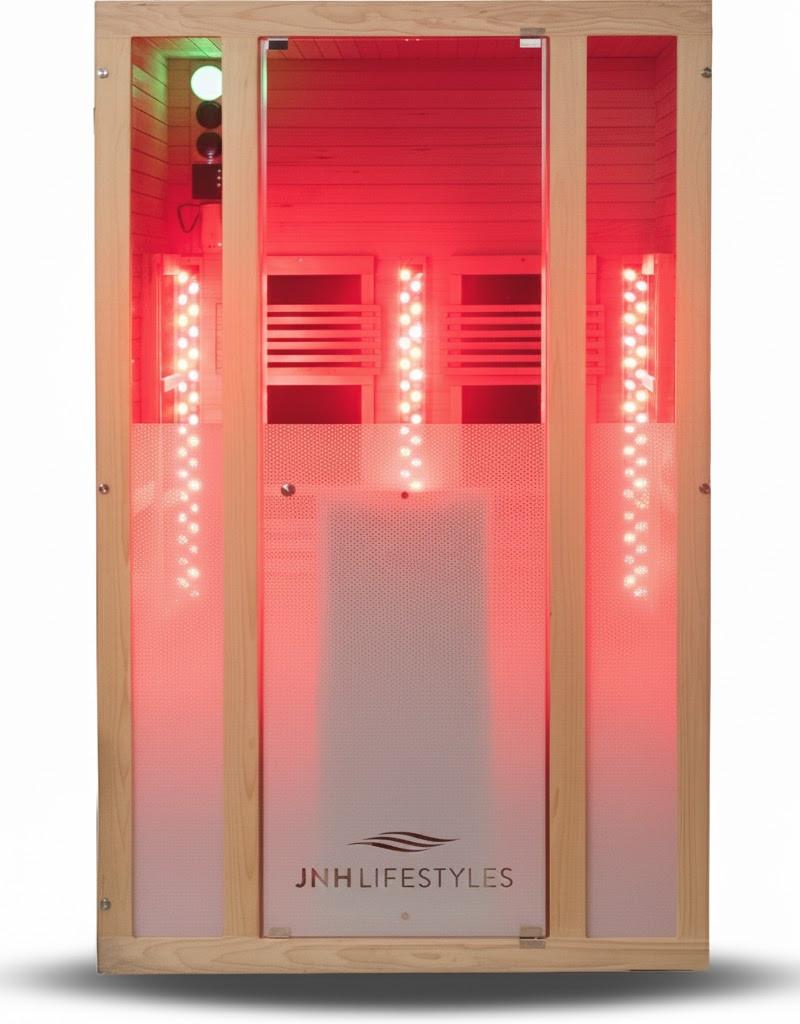 JNH Lifestyles JNH Lifestyles Arki Duo 2-Person Red Light + Full Spectrum Infrared Sauna