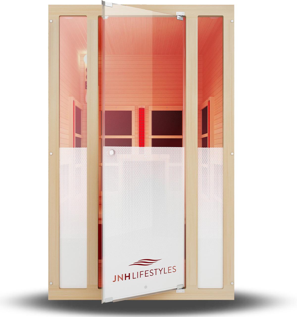 JNH Lifestyles Arki Duo 2-Person Red Light + Full Spectrum Infrared Sauna — photo 2