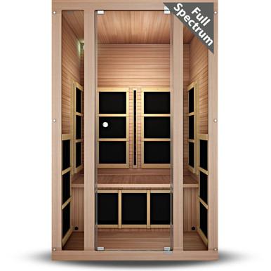 JNH Lifestyles JNH Lifestyles Tosi 2-Person Full Spectrum Infrared Sauna