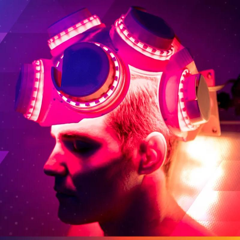 SunPower LED Transcranial PBM Helmet